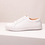 メンズ ハンドクラフト 本物スニーカー - ファッショナブルなロートップ、厚底スケートシューズ